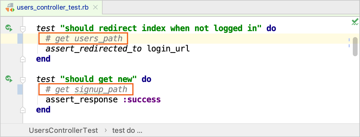 Broken tests Broken tests