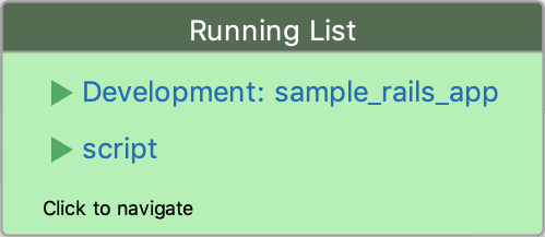 Running List Running List