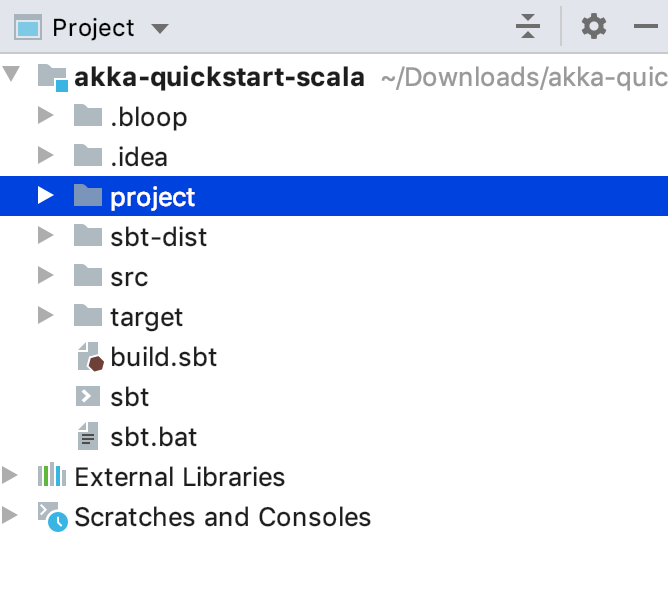 project source root