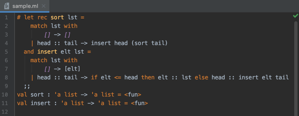 Code highlighting Code highlighting
