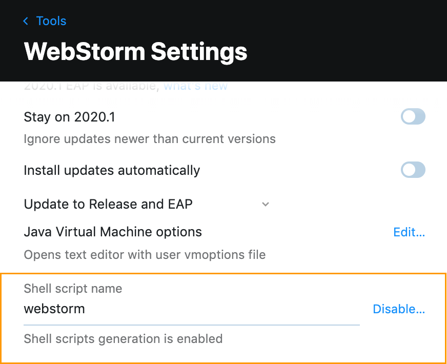 Toolbox App IntelliJ IDEA Ultimate Settings Toolbox App IntelliJ IDEA Ultimate Settings