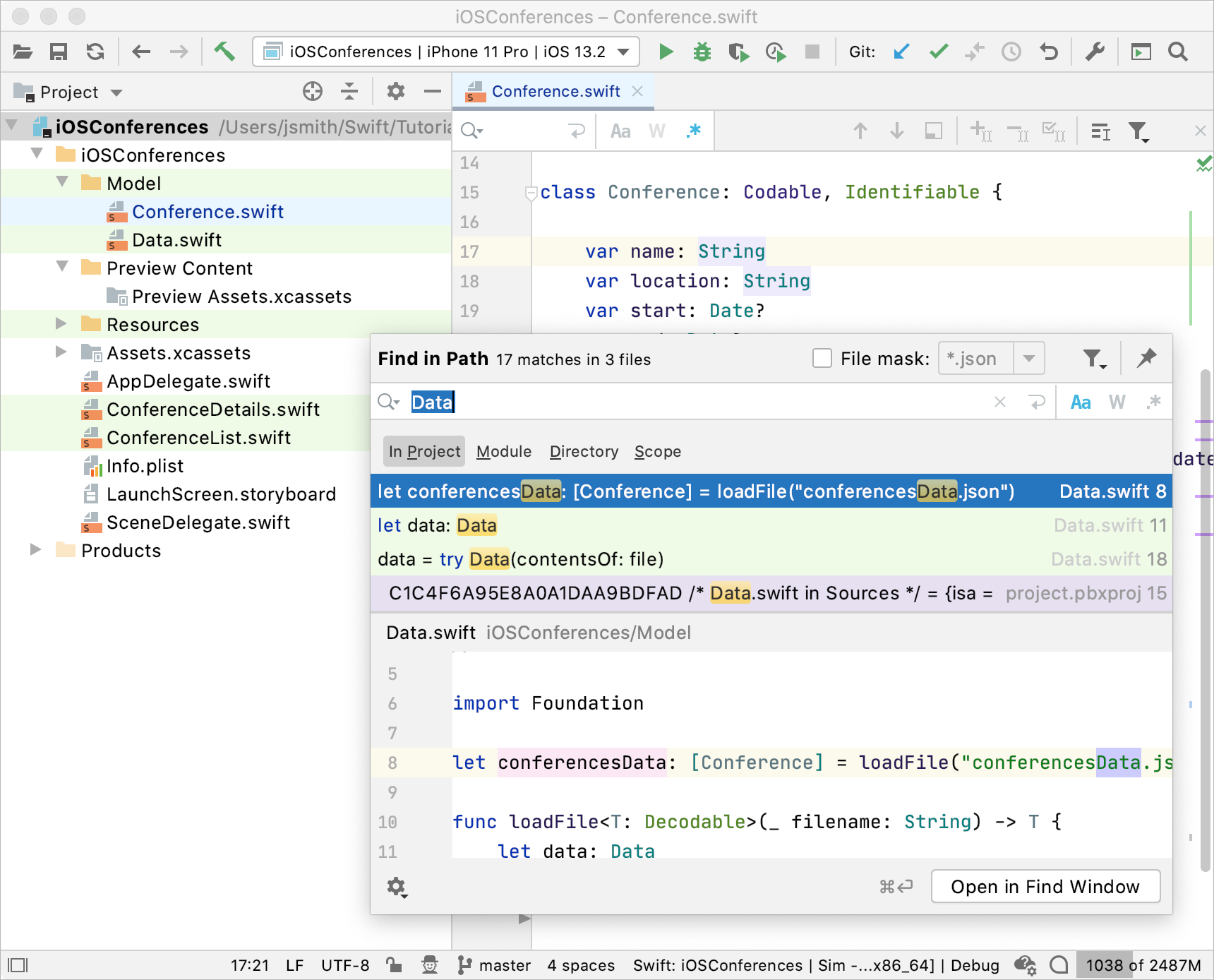 Scope highlighting Scope highlighting