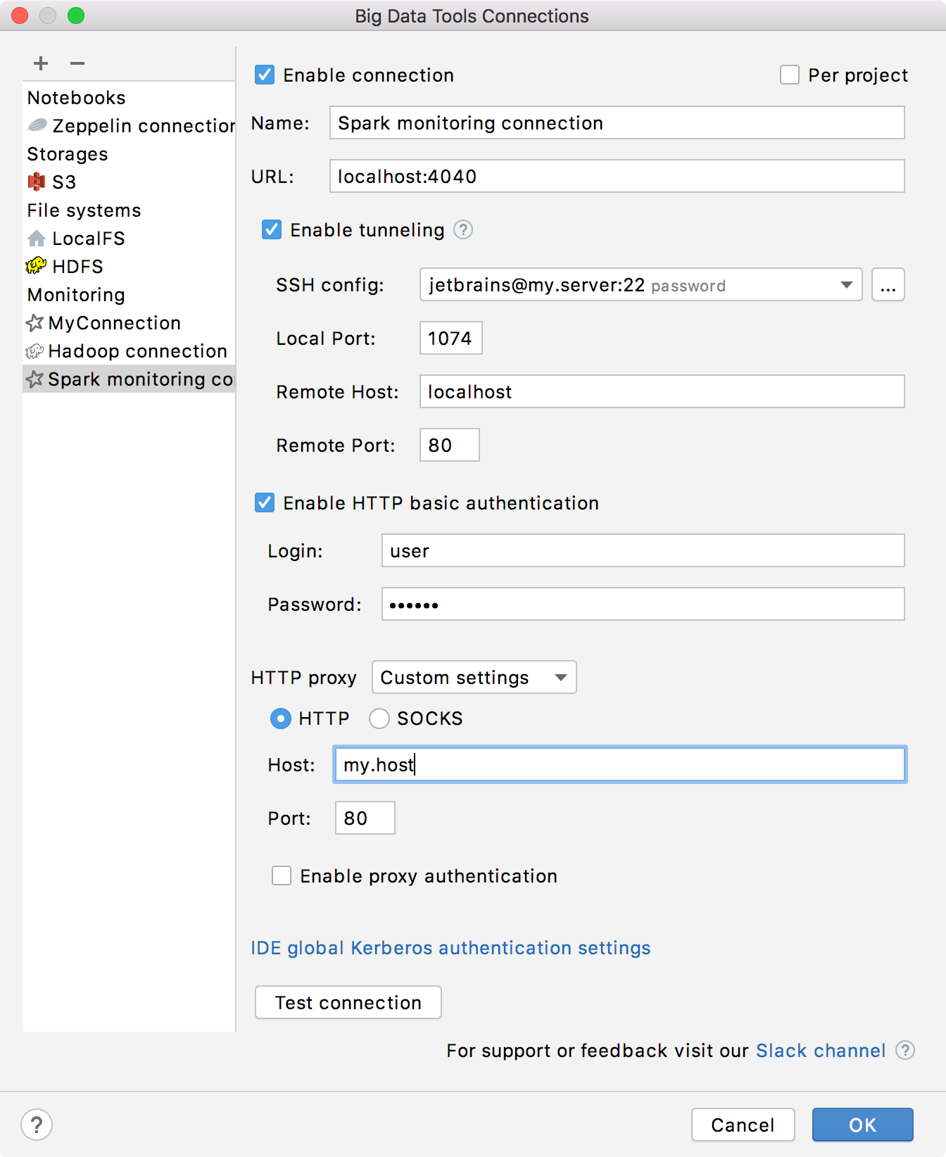 Spark monitoring Help IntelliJ IDEA