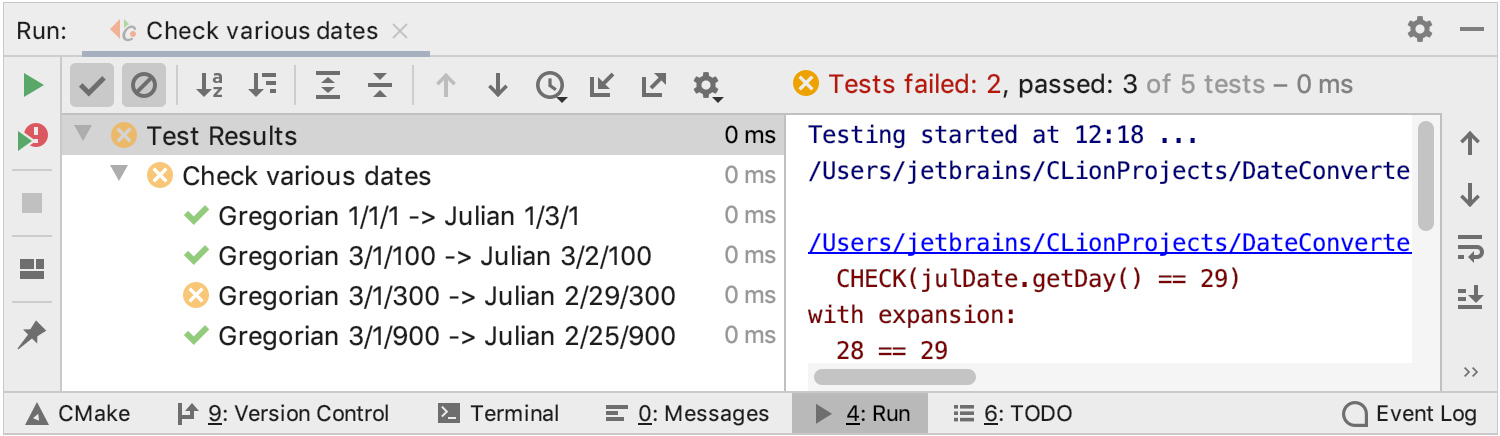 test runner test runner