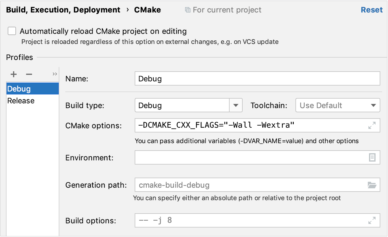 cmake include order