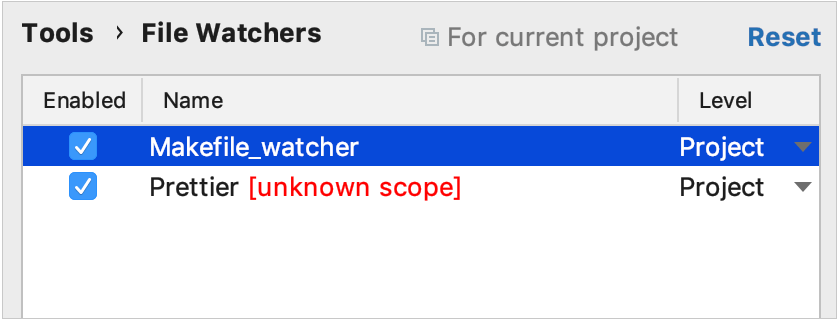 File Watcher error message File Watcher error message