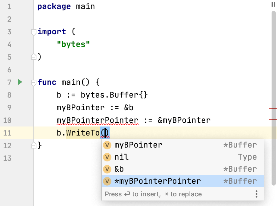 Show names for the current package declarations in comments Show names for the current package declarations in comments
