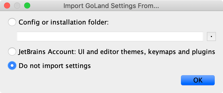 Complete Installation dialog Complete Installation dialog