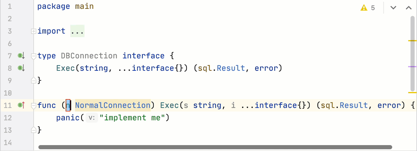 Example of go generate Example of go generate