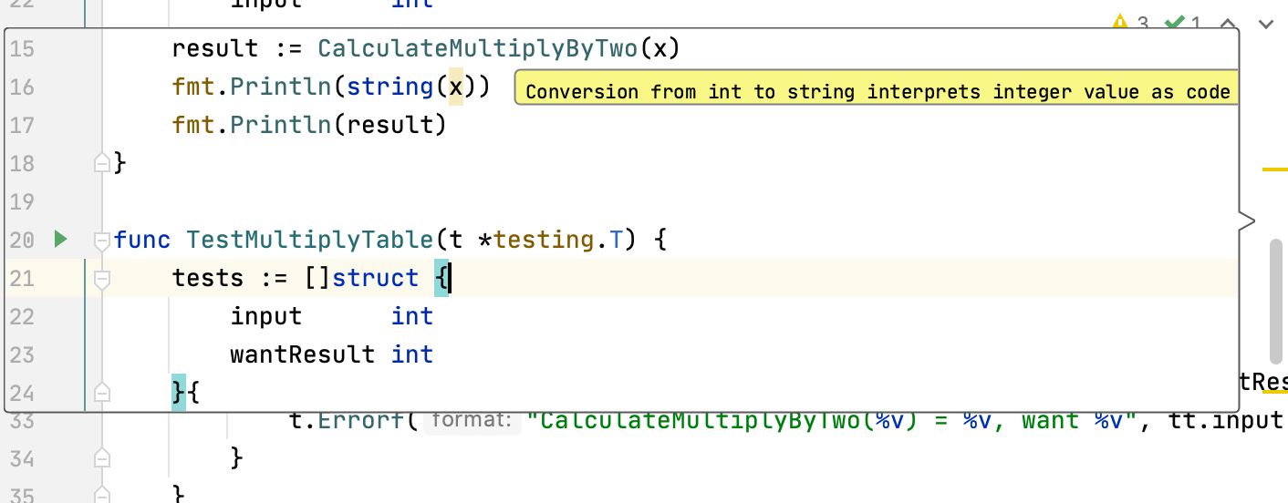 Results of instant analysis Results of instant analysis