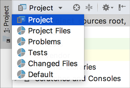 project tool window views project tool window views