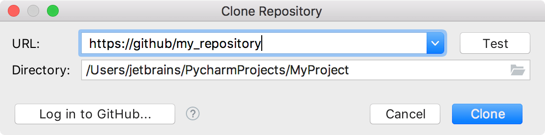 リポジトリのクローン Clone a repository