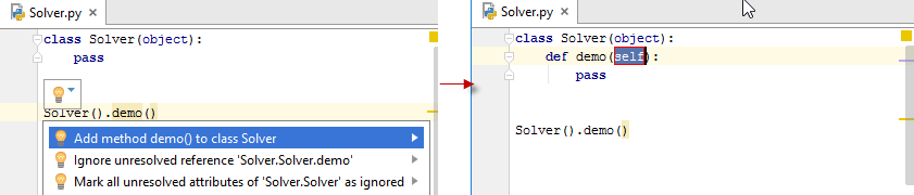 pyクラス内のcreateメソッド py create method in class