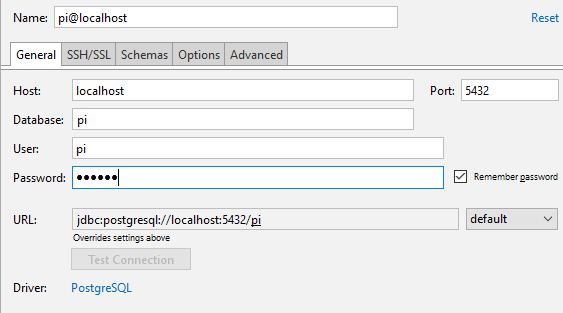 py create postrgesql database general settings py create postrgesql database general settings