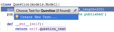 py django create test py django create test