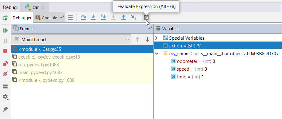 Evaluate expressions Evaluate expressions