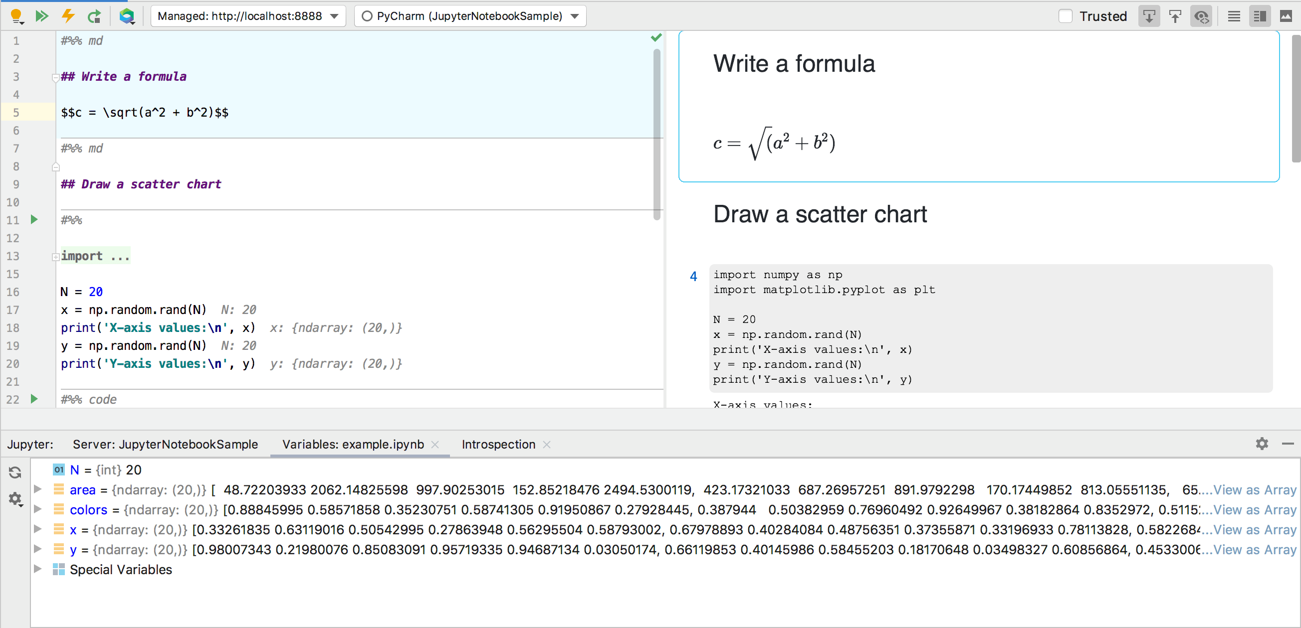 Jupyter PyCharm