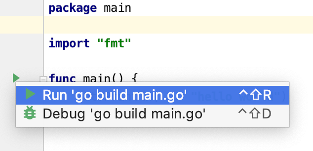 Run your code from the gutter Run your code from the gutter