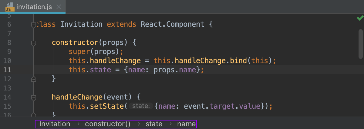 Source code navigation - Help | WebStorm