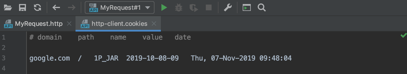 the http-cookies file the http-cookies file