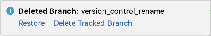 deleted branch notification deleted branch notification
