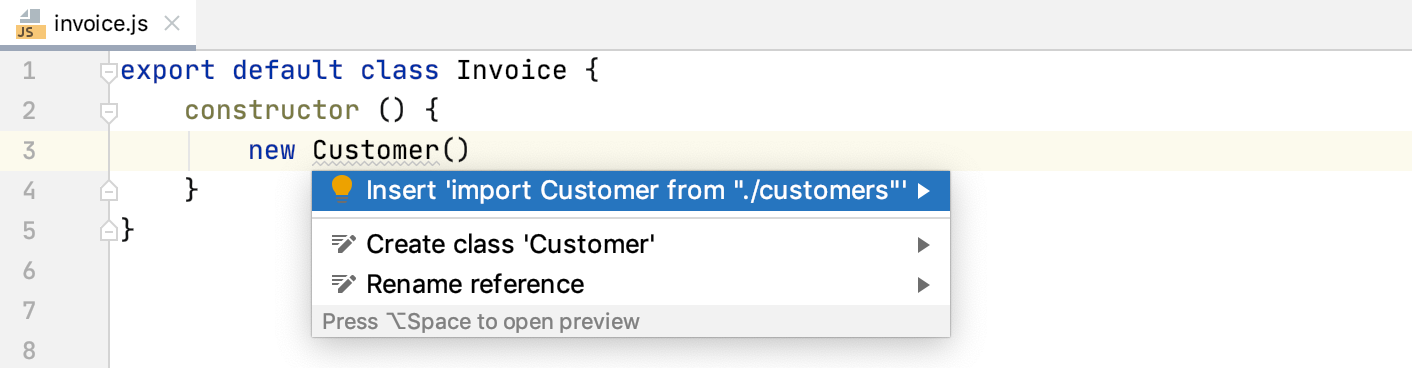 Autoimport with quick-fix: suggestion list Autoimport with quick-fix: suggestion list