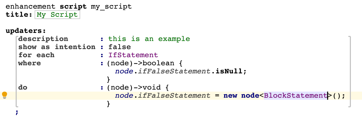 Scripts instance updater