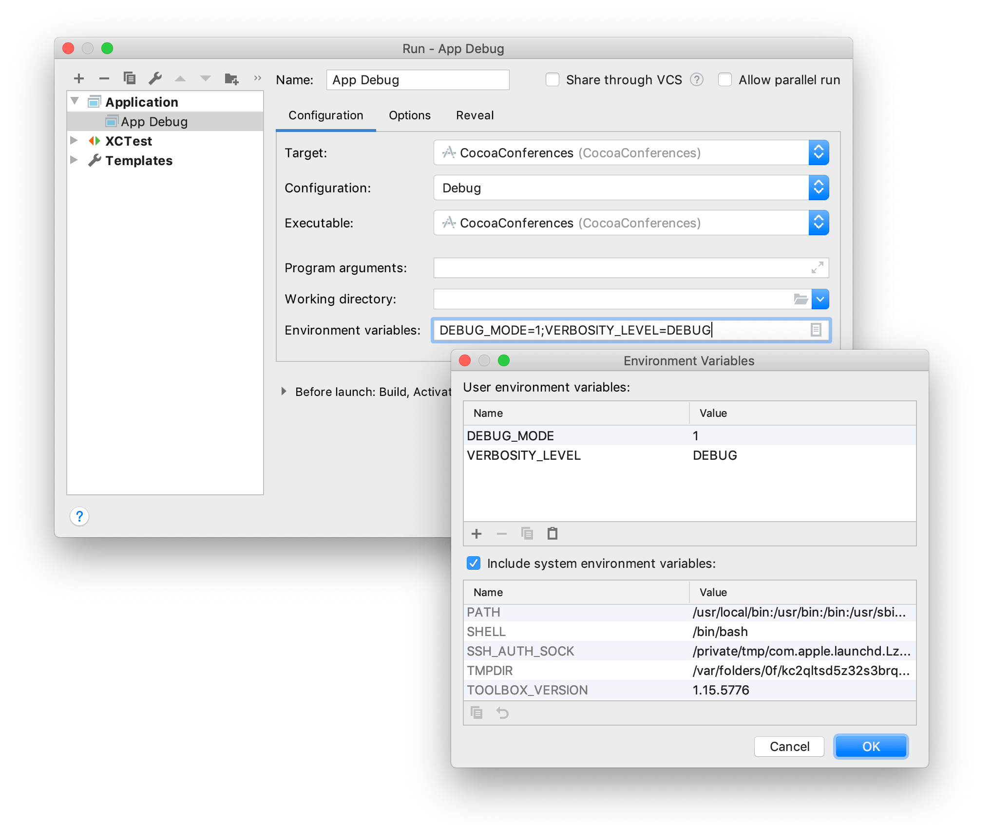 Add environment variables Windows. Write Run debug PNG.