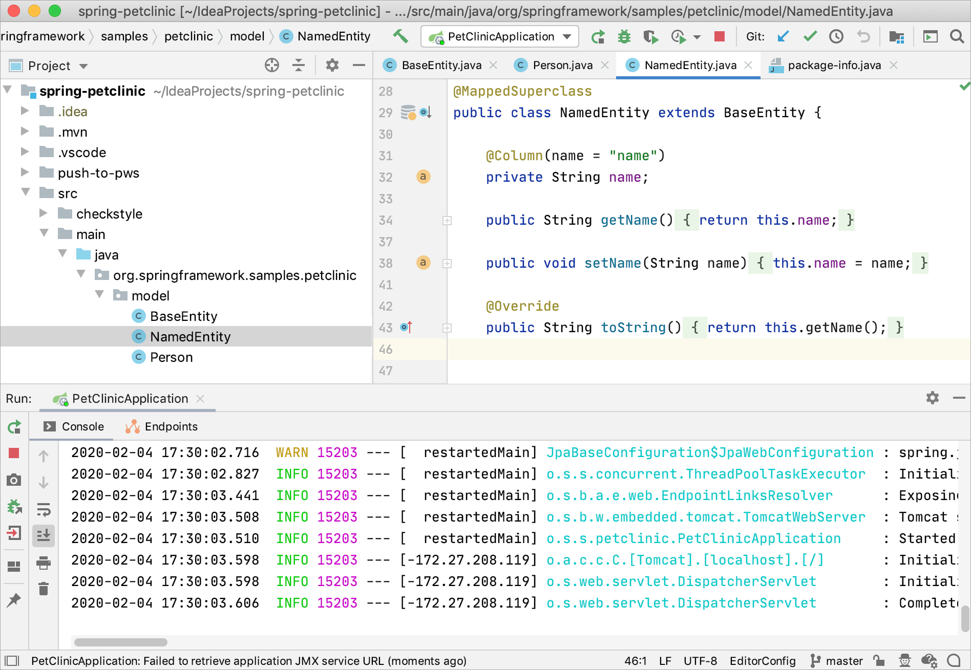 IntelliJ IDEA project overview IntelliJ IDEA project overview