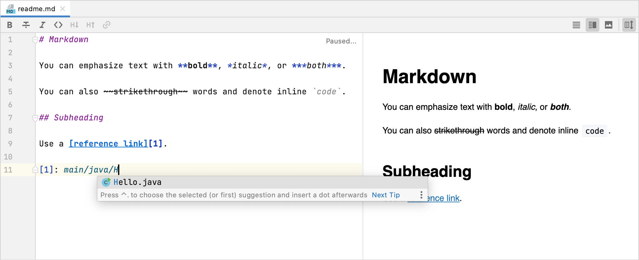 html to markdown