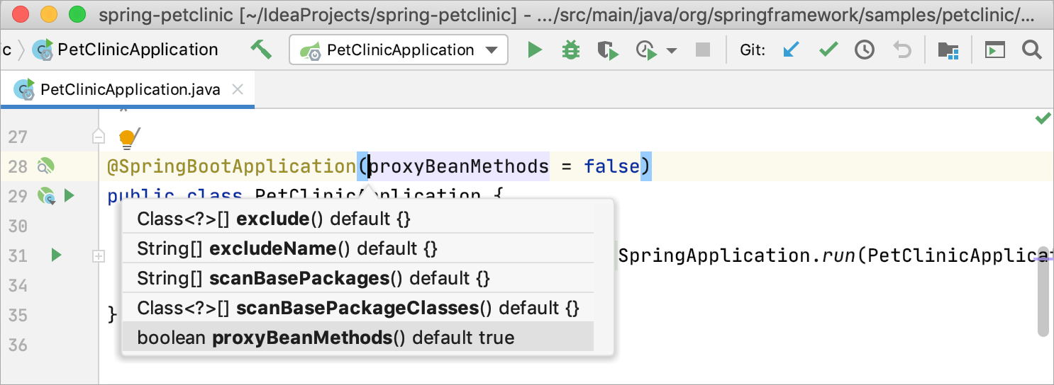 Showing parameter info Showing parameter info