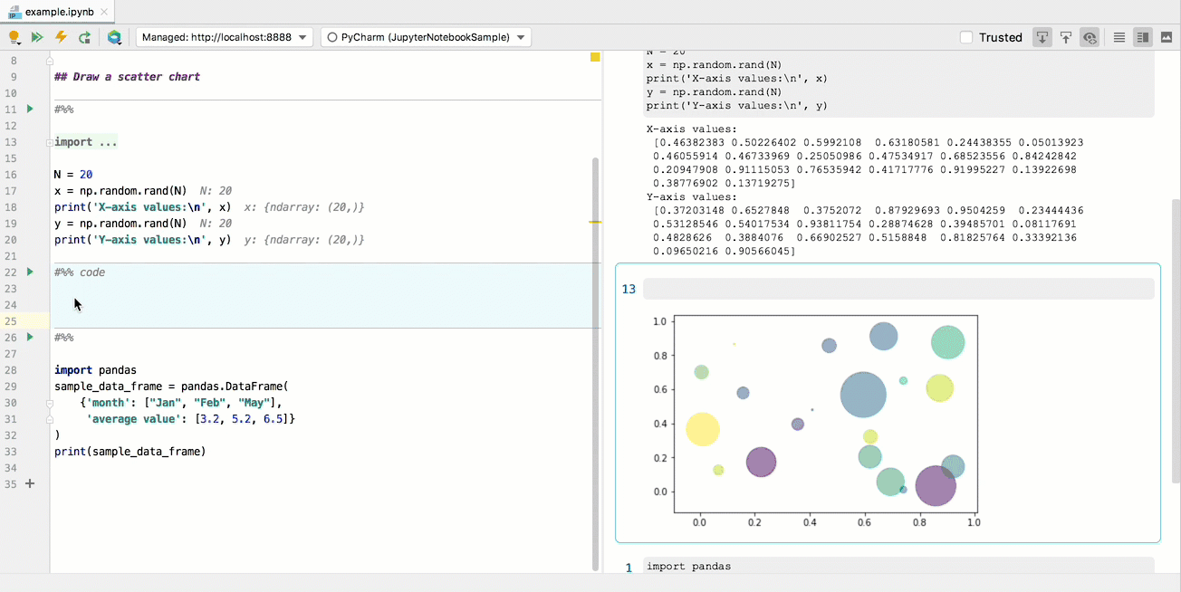 pycharm jupyter notebook