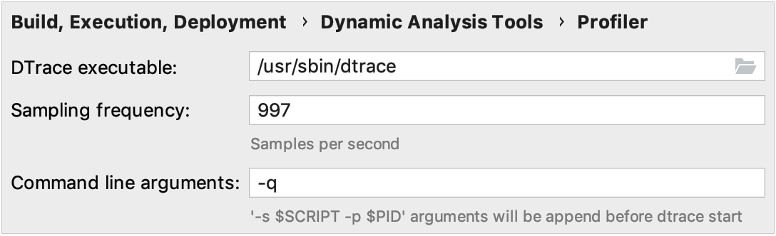 clion profiler