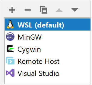 Cl wsl deftoolchain