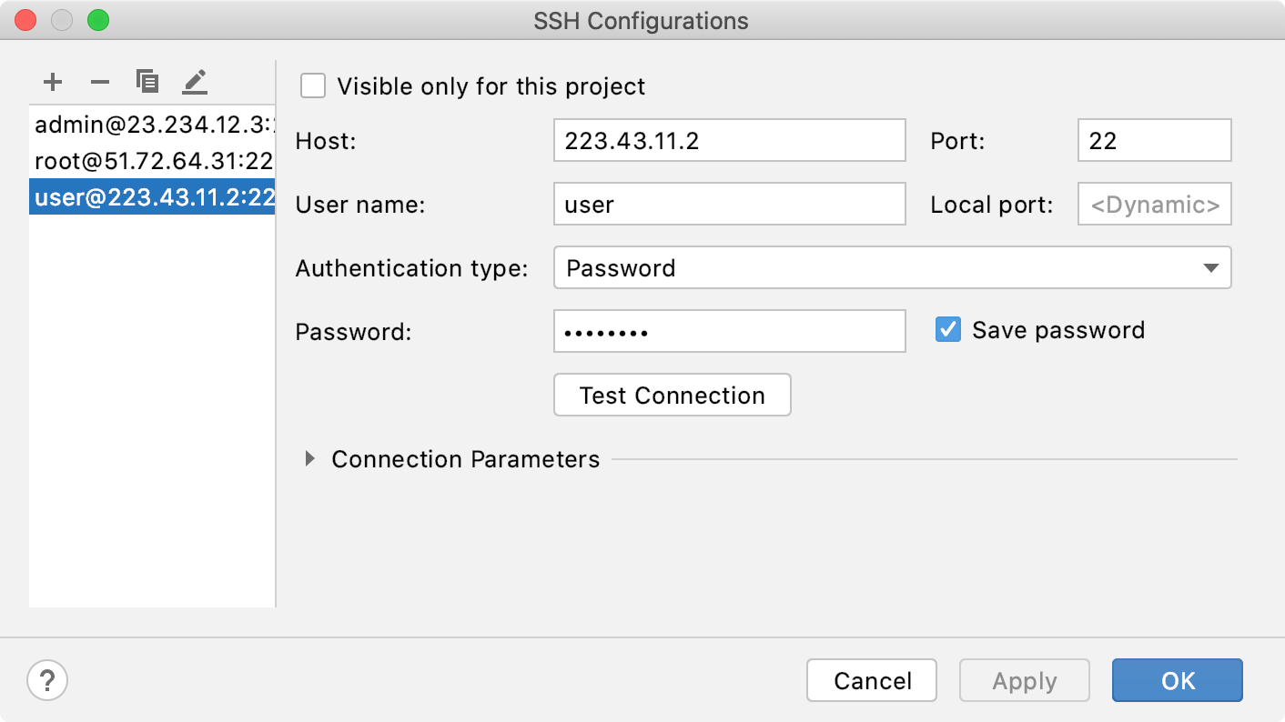 git config ssh proxy