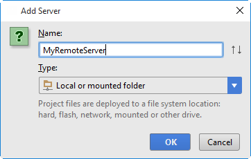 Add server dialog