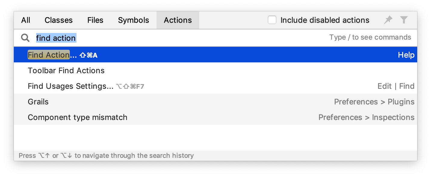 phpstorm keyboard shortcuts windows