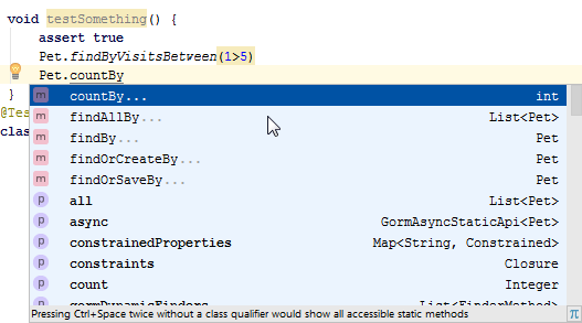 Smart query completion