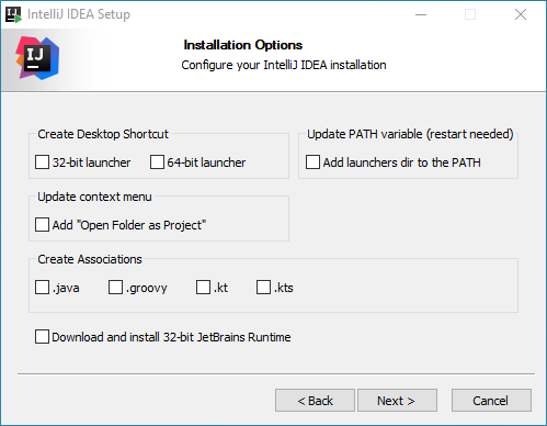 install intellij idea for windows 10