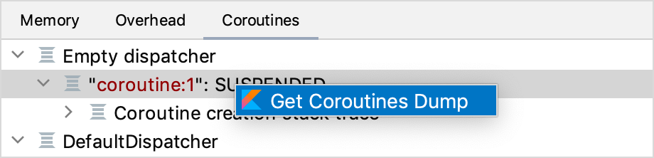Kotlin debug coroutines dump1