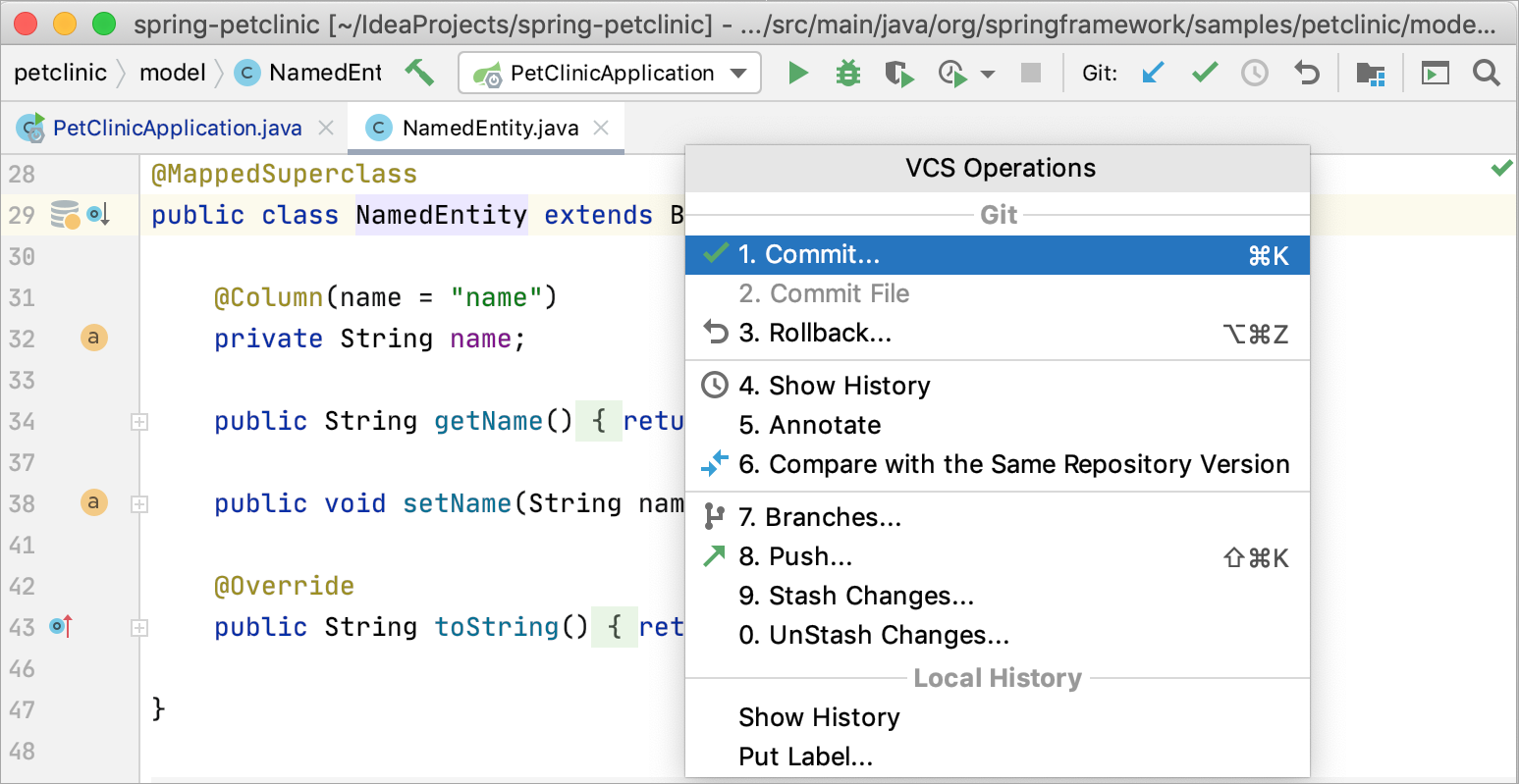 intellij compare folders