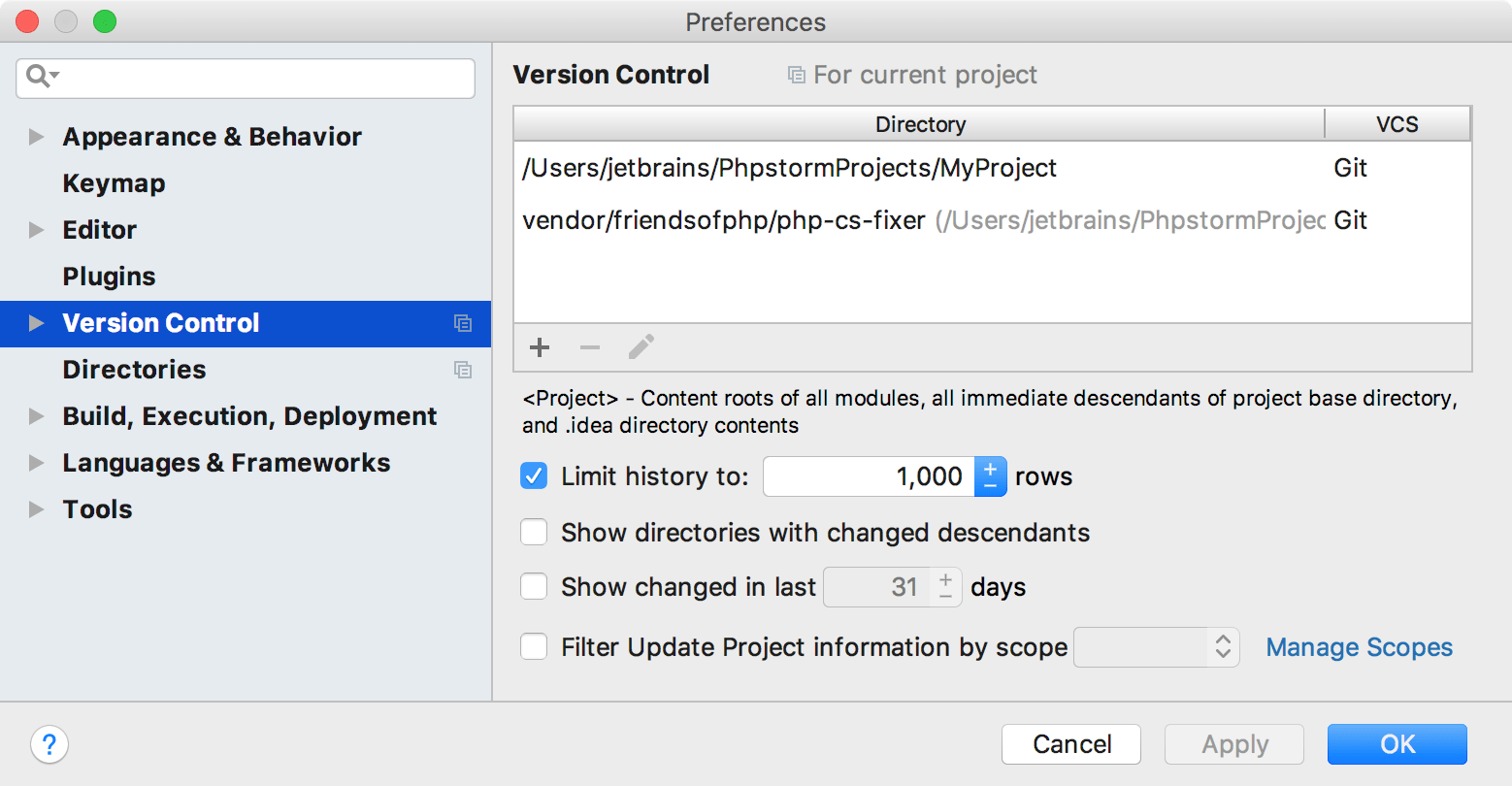 Ps migration guide vcs settings