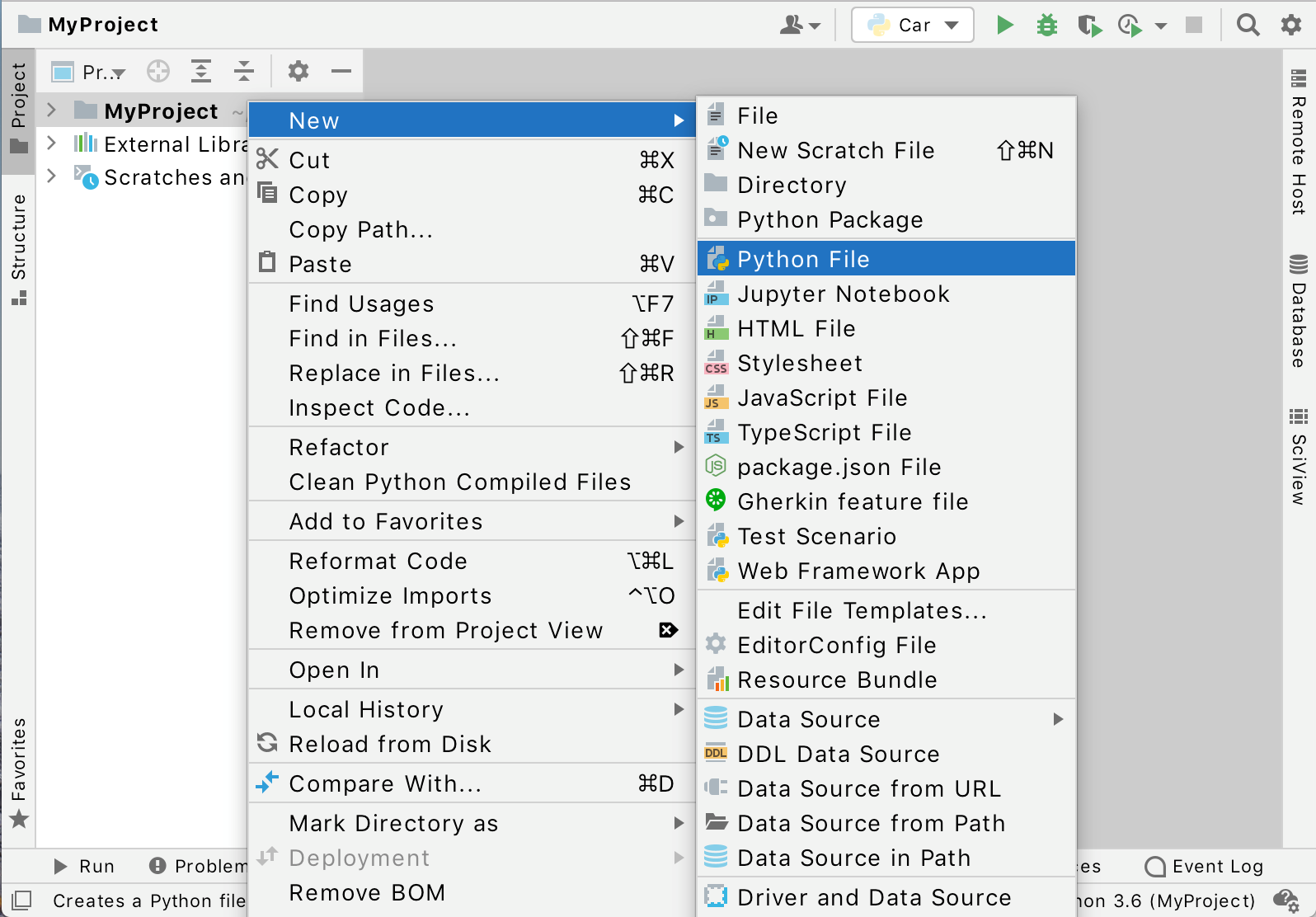 Gui for PYCHARM for Python. Gui for PYCHARM paid Edition for Python. How to make instance py.