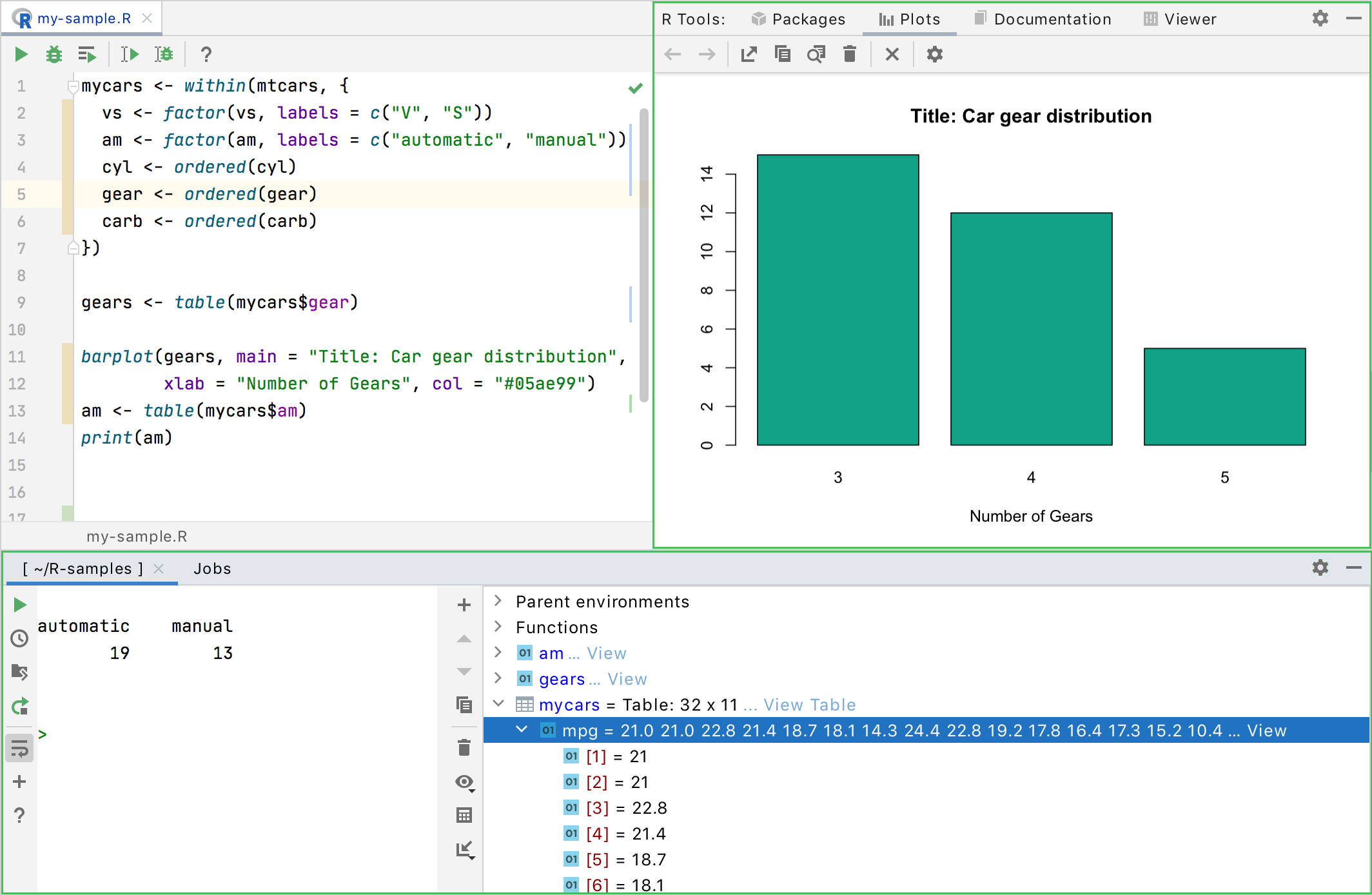 R Plugin Support Pycharm