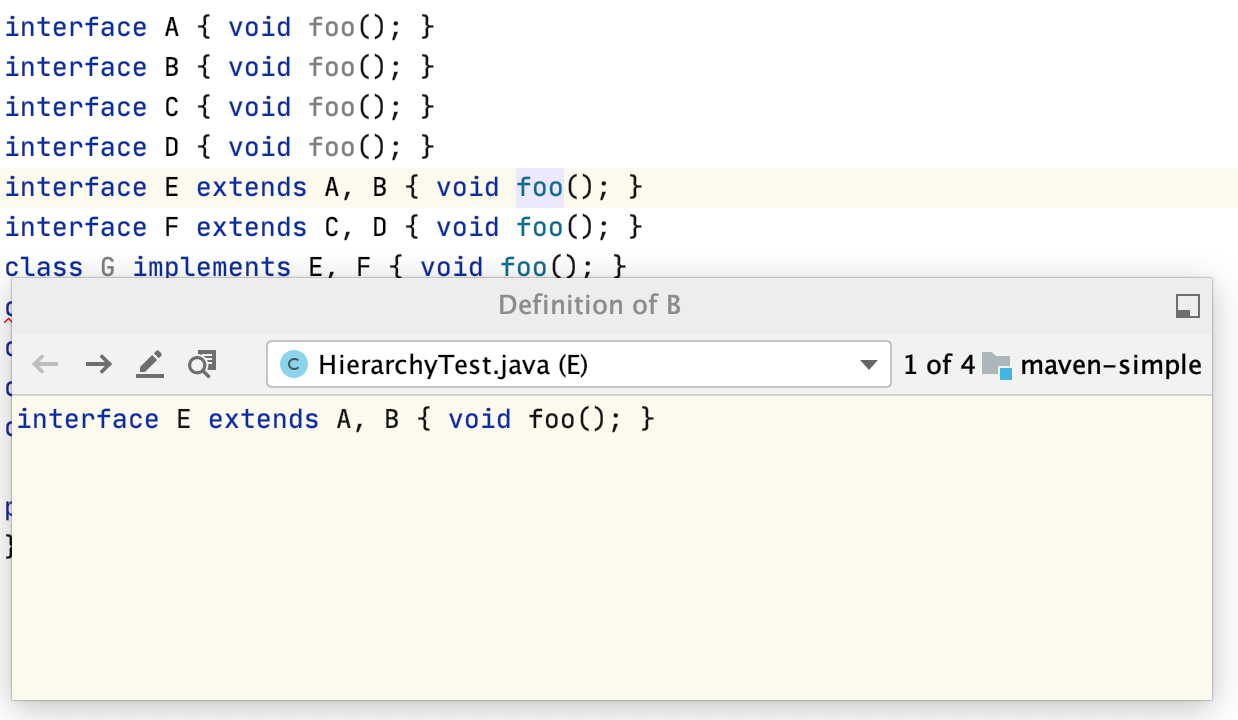 Source Code Navigation Intellij Idea