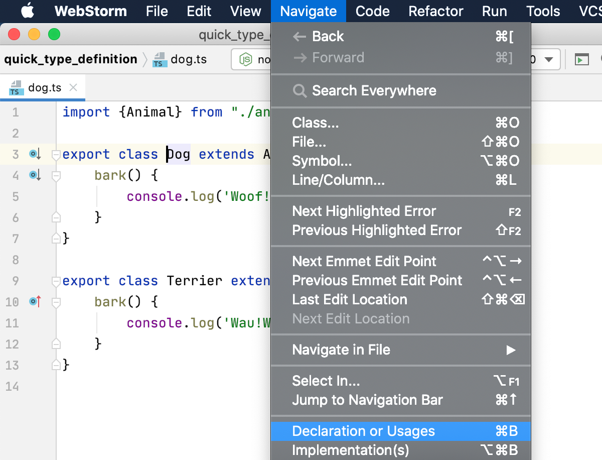 Typescript Intellij Idea