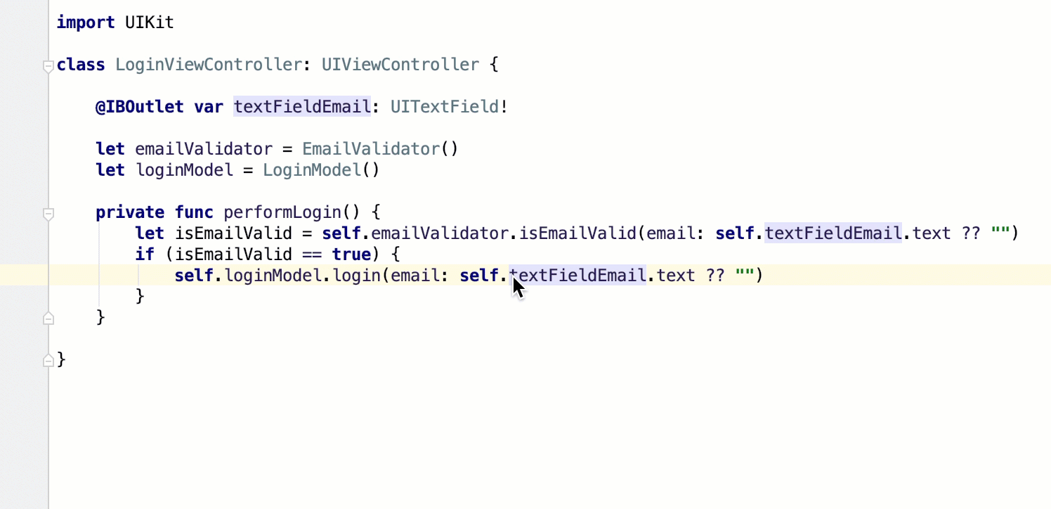 Extract variable