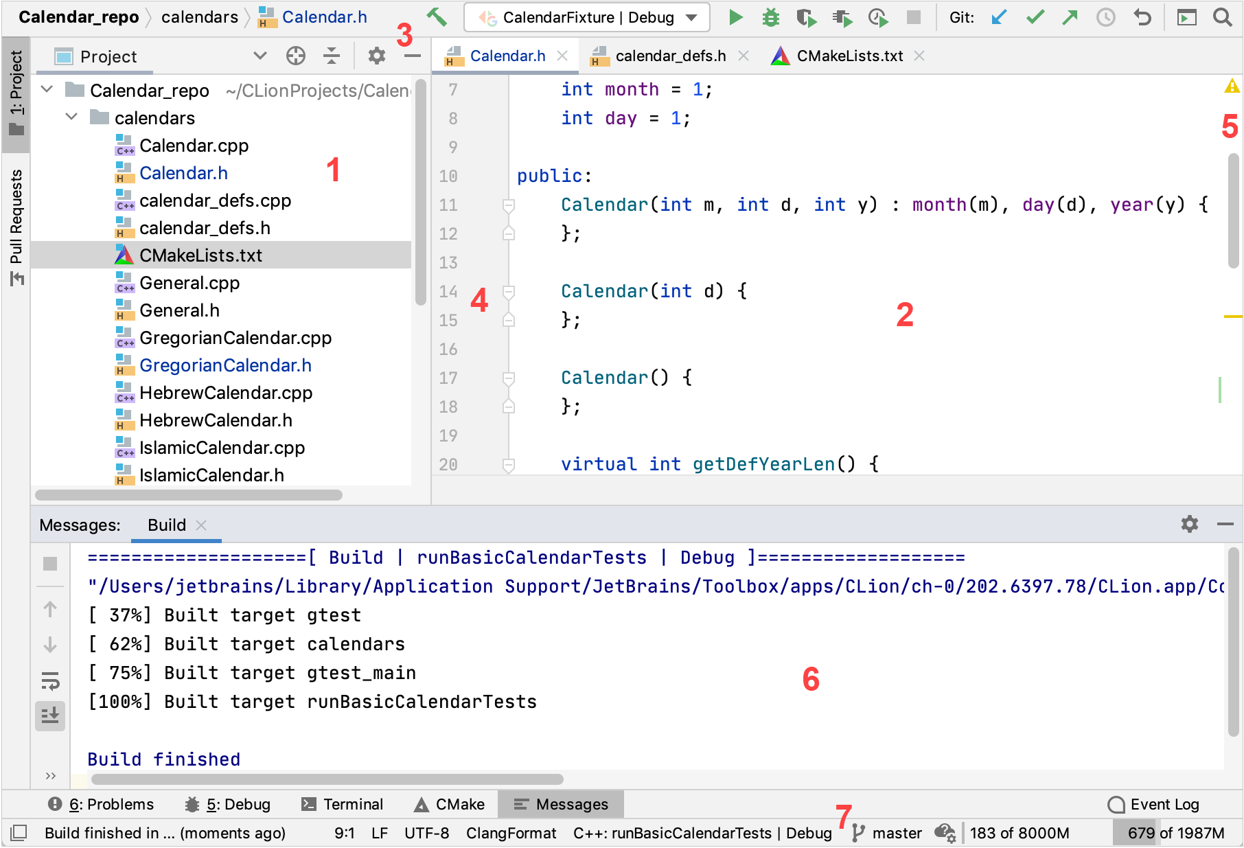 clion run configuration