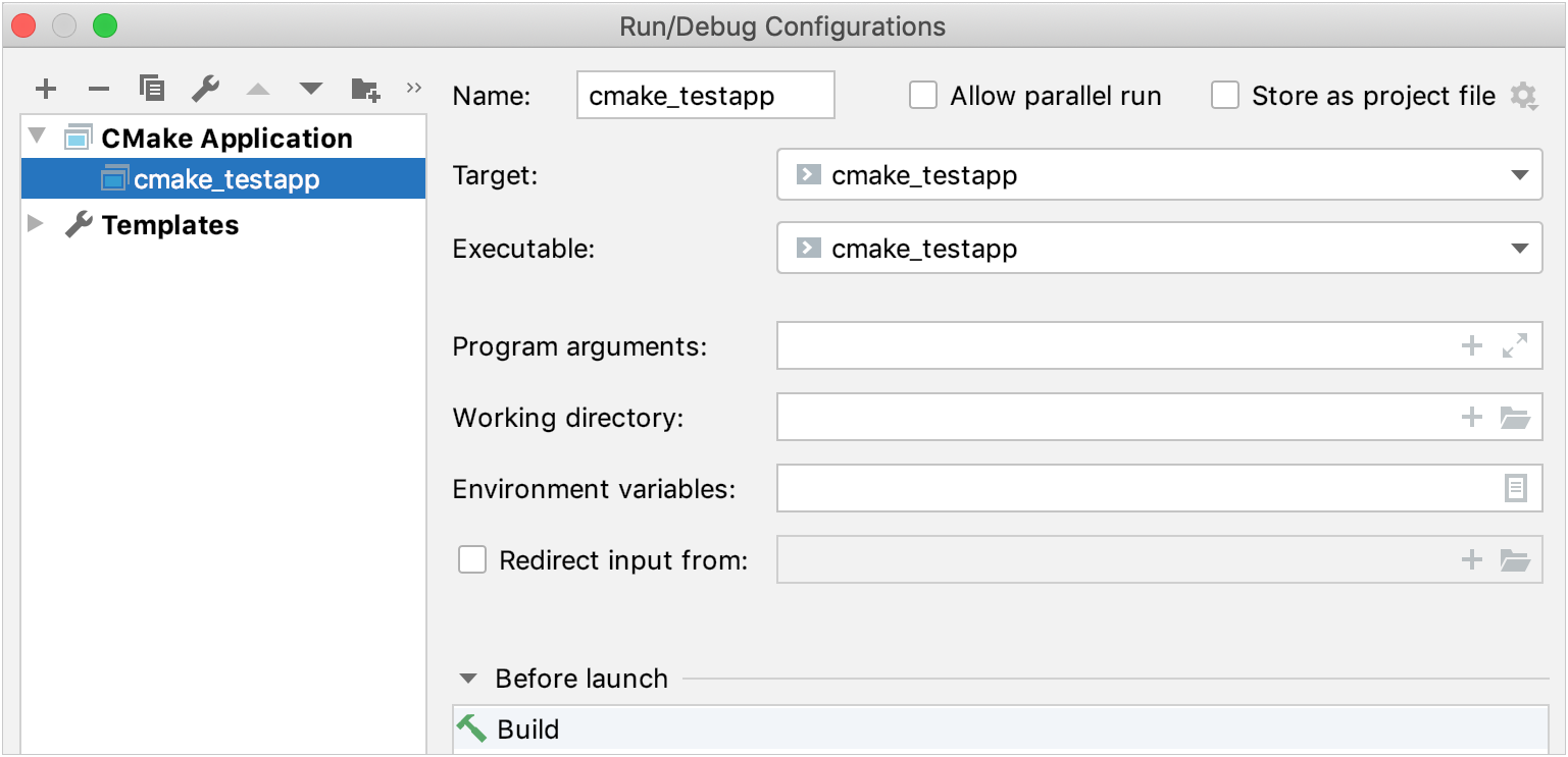 Cmake configuration. CL компилятор.