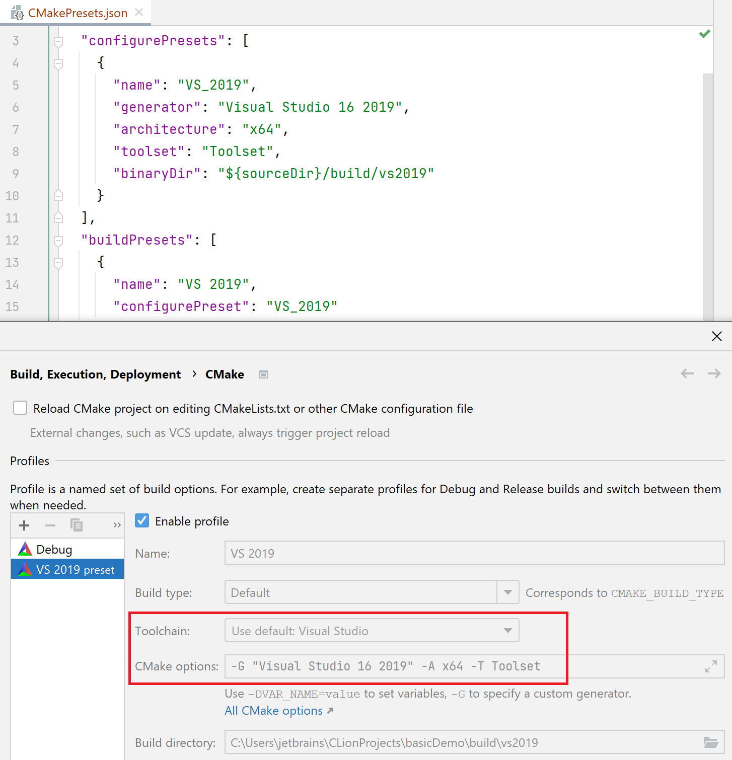 cmake set source file properties